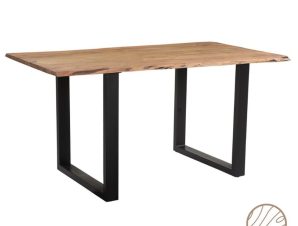 Τραπέζι Slim 223-000017 160x85x75.6cm Walnut-Black