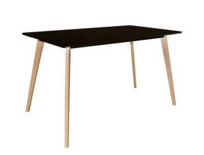 Τραπέζι Martin Ε7101,2 120×70 H.75cm Natural-Black